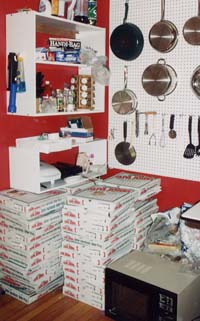 Kitchen...and Papa John's museum